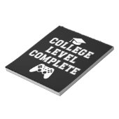 大学レベル完全卒業ゲーマーゲーム ノートパッド (回転)