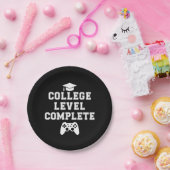 大学レベル完全卒業ゲーマーゲーム ペーパープレート (パーティー)