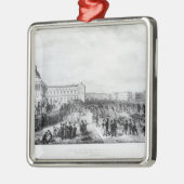 大学付属の学校、ロンドン1835年 メタルオーナメント (左)