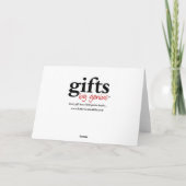 大学入学おめでとう カード (裏面)