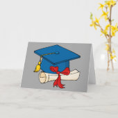 大学入学おめでとう カード (黄色い花)