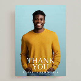 大学写真大学院卒業 サンキューカード