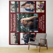 大学卒業おめでとうございます 卒業生の写真 タペストリー (インサイチュ)