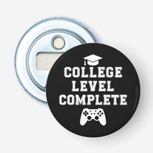 大学卒業おめでとう ゲーマー ゲーム 栓抜き (正面)
