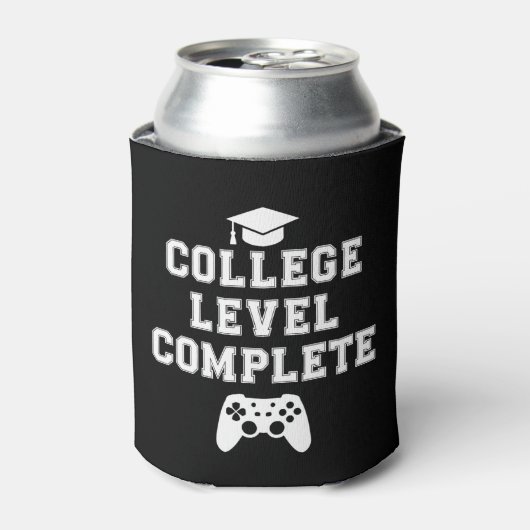 大学卒業おめでとう ゲーマー 缶クーラー (缶正面)