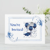 大学卒業招待状 招待状 (スタンド正面)