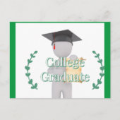 大学卒業生 ポストカード (正面)
