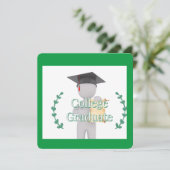 大学卒業生 招待状 (スタンド正面)