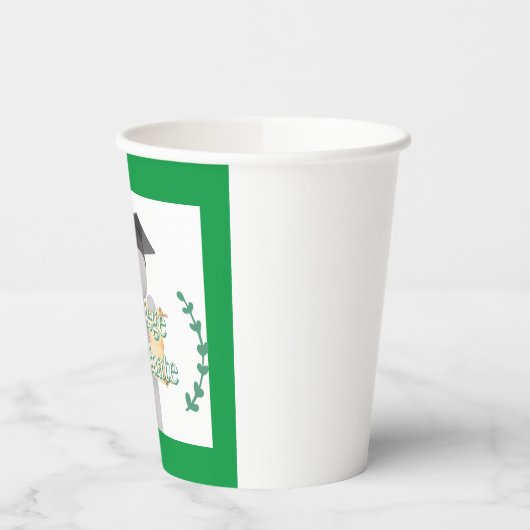 大学卒業生 紙コップ (左)