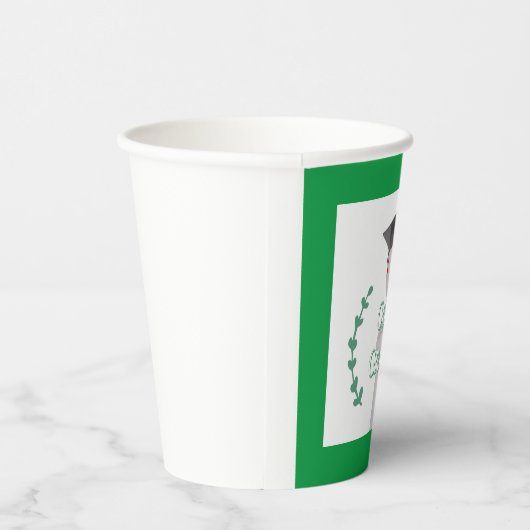 大学卒業生 紙コップ (右)