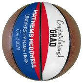 大学卒業 バスケットボール (縦)