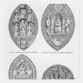 大学印 スクエアシール (正面)