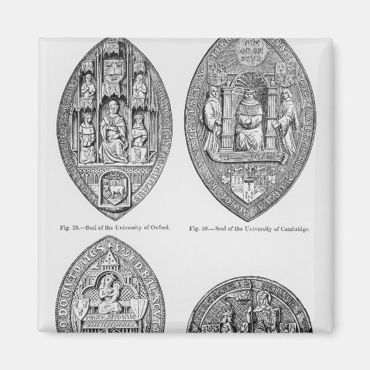 大学印 マグネット (正面)