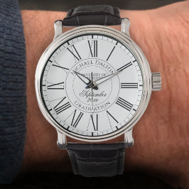 大学又は大学のパーソナライズされた卒業 腕時計