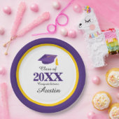 大学又は高等学校卒業 ペーパープレート (パーティー)