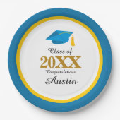 大学又は高等学校卒業 ペーパープレート (正面)