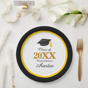 大学又は高等学校卒業 ペーパープレート