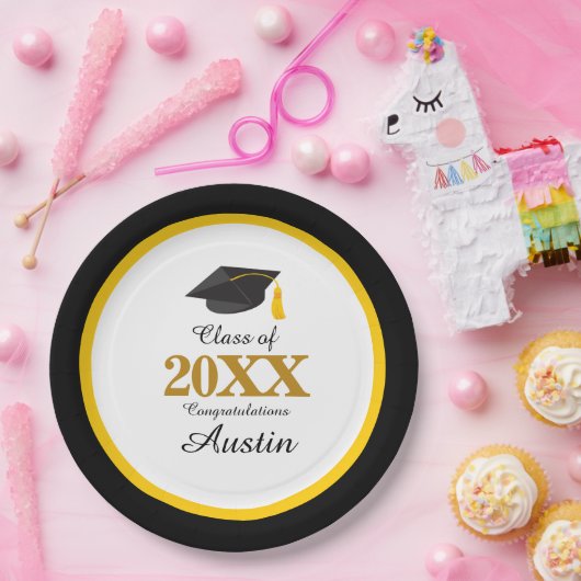 大学又は高等学校卒業 ペーパープレート (パーティー)