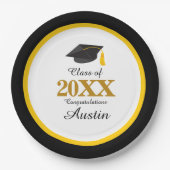 大学又は高等学校卒業 ペーパープレート (正面)