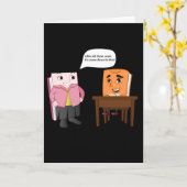 大学受け入れ – 若者 カード (黄色い花)