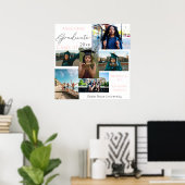 大学大学院の写真3 – ホワイト ポスター (ホームオフィス)