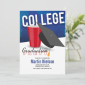 大学大学院招待状 招待状 (スタンド正面)