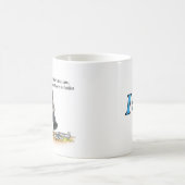 大学大災害-マグ-オームの法律 コーヒーマグカップ (中央)