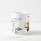 大学大災害-マグ-溶解した金属 コーヒーマグカップ (中央)