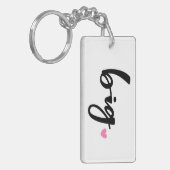 大学女子学生クラブ大きいKeychain キーホルダー (正面左)