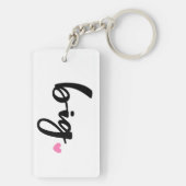 大学女子学生クラブ大きいKeychain キーホルダー (裏面)