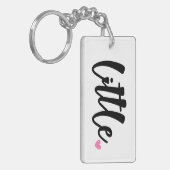 大学女子学生クラブ少しKeychain キーホルダー (正面左)