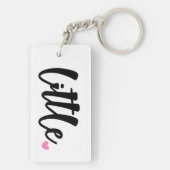 大学女子学生クラブ少しKeychain キーホルダー (裏面)