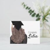 大学女子高卒 ポストカード (スタンド正面)