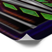 大学技術又は高校卒業プリント ポスター (角)