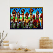 大学技術又は高校卒業プリント ポスター (キッチン)