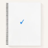 大学支配高品質を受ける ノートブック (正面)