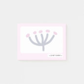 大学文房具ピンクミモカスタマイズサ ポストイット (正面)