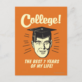 大学最高の生命7年 ポストカード