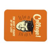 大学最高の生命7年 マグネット (横)