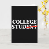 大学生の学生のための面白いユーモアパーティーグッズ カード (黄色い花)