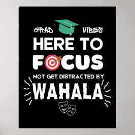 大学生GRAD VIBES No Wahala Dorm Room ポスター