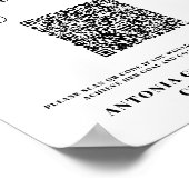 大学資金の卒業証印可能サイン ポスター (角)