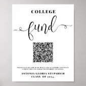 大学資金の卒業証印可能サイン ポスター (正面)