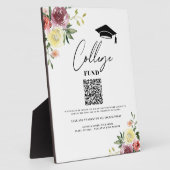 大学資金フローラ卒業証書 フォトプラーク (側面)