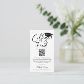 大学資金卒業発表会 エンクロージャーカード (スタンド正面)