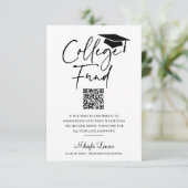 大学資金卒業発表会 エンクロージャーカード (スタンド正面)