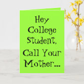 大学遠くにカードへ カード (黄色い花)