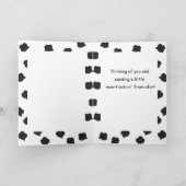 大学遠くに大学の考え孫の牛 カード (内部)