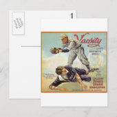 大学野球 ポストカード (正面/裏面)