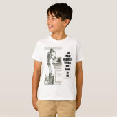 大学院が私にしたことを見て下さい(骨組) Tシャツ (正面フル)